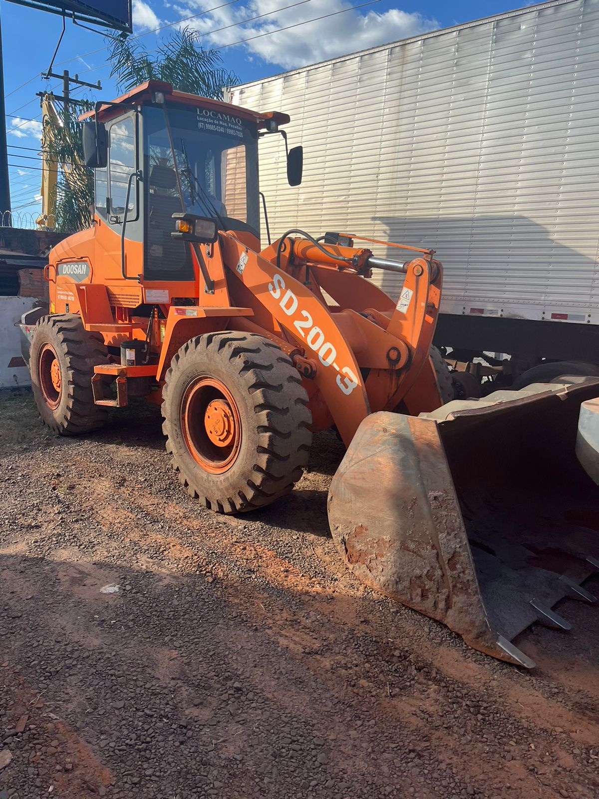 Pá Carregadeira Doosan SD200-3